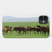 Paarden op weide - Landschapsfoto Case-Mate iPhone Case (Achterkant (horizontaal))