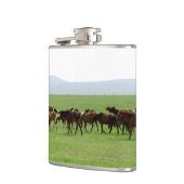 Paarden op weide - Landschapsfoto Heupfles (Links)