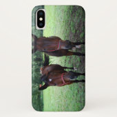 Paarden op weiland Case-Mate iPhone case (Achterkant)