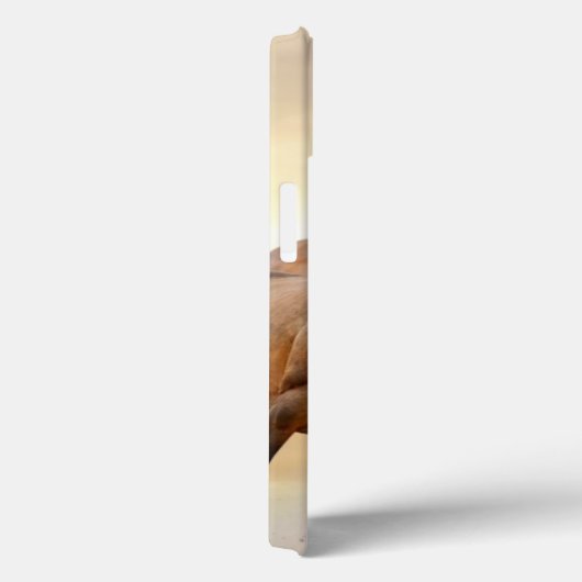 Paarden op zonsondergang Case-Mate iPhone case (Achterkant / Rechts)
