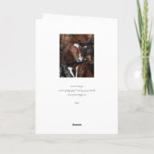 Paarden, Paarden die, Paarden Cad begroeten Kaart (Achterkant)