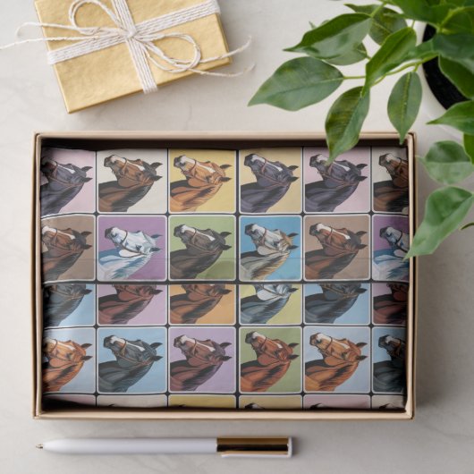 Paarden Patroon Creatieve Craft Wrapping Equestria Tissuepapier (Geschenk)