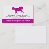 Paarden - Persoonlijk Visitekaartje (Voorkant / Achterkant)