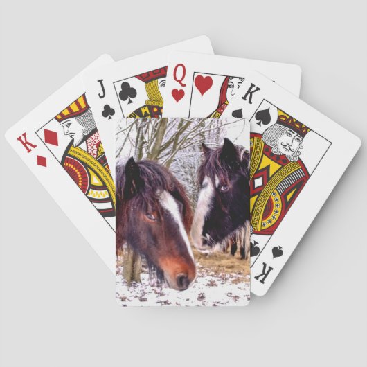 Paarden Pokerkaarten (Achterkant)