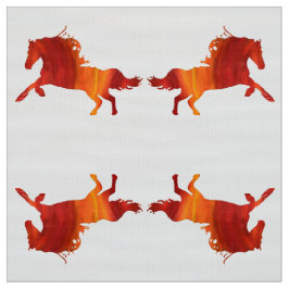 Paarden Polyester Weave (58" breedte) Stof