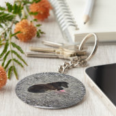 paarden pony shetty animal minihorse sleutelhanger (Zijkant)