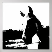 Paarden Pop Art Poster (Voorkant)