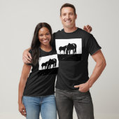 Paarden Pop Art T-shirt (Unisex)
