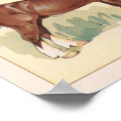  paarden poster (Hoek)