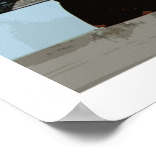 Paarden Poster afdrukken (Hoek)