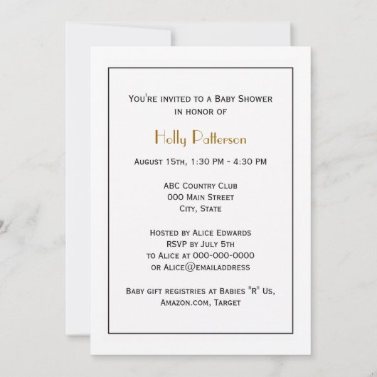 Paarden - Preppy Equestrian Tack Saddle Color Kaart (Achterkant)