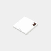 Paarden - Preppy Equestrian Tack Saddle Color Post-it® Notes (Schuin)