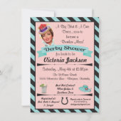 Paarden Racing Derby Bridal Shower-uitvindingen Kaart (Voorkant)