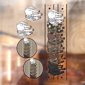 Paarden Ramenstickers Raamsticker (Vel 2)