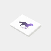 Paarden - Rend - Violet Post-it® Notes (Schuin)