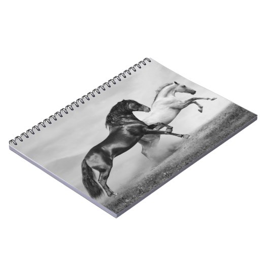 Paarden rennen notitieboek (Linkerzijde)