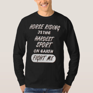 Paarden Riddermeisjes Stabiele Reithof T-shirt