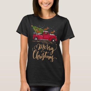 Paarden Rijden Kerstboom Vrachtwagen Paard Xmas GI T-shirt
