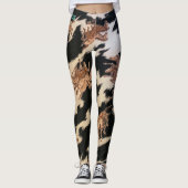 PAARDEN RINNENDE BROEK LEGGINGS (Voorkant)