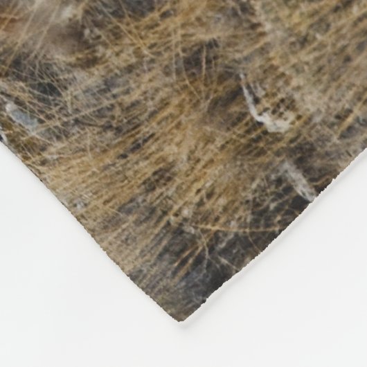 Paarden Roaming the Hills Fleece Deken (Hoek)