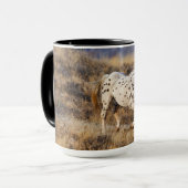 Paarden Roaming the Schilderachtig Hills of the Bi Mok (Voorkant links)