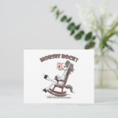 Paarden Rock! Briefkaart (Staand voorkant)