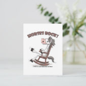 Paarden Rock! Briefkaart (Staand voorkant)