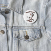 Paarden Rock! Ronde Button 5,7 Cm (In situ)