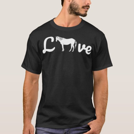 paarden rodeo t-shirt (Voorkant)