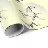 Paarden, ruitersport cadeaupapier (Rol Hoek)