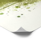 Paarden rusten tussen levendige bloemen en groen poster (Hoek)