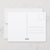 Paarden schedel vintage stijl feestdagenkaart (Achterkant)