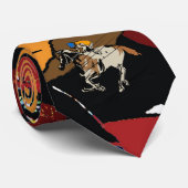 Paarden schilderen stropdas (Opgerold)