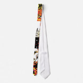 Paarden schilderen stropdas (Achterkant)