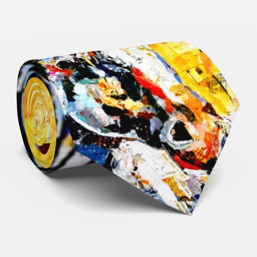 Paarden schilderen stropdas (Opgerold)