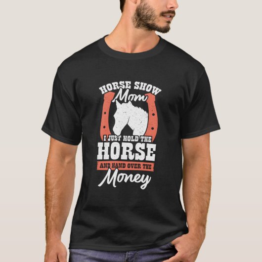 Paarden Show Moeder T-shirt (Voorkant)