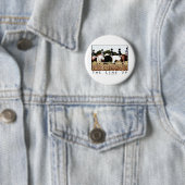 Paarden Show omhoog Ronde Button 5,7 Cm (In situ)