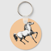  paarden sleutelhanger (Voorkant)