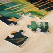 Paarden spelen 600 stuk puzzel legpuzzel (Zijkant)