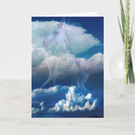 Paarden Spirit SKY RIDERS Kaart (Voorkant)