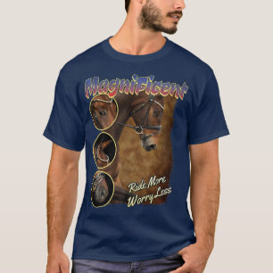 Paarden Spirituele Motivatie Equestrian Horse Ride T-shirt