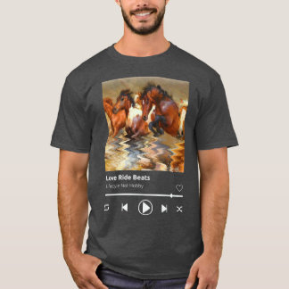 Paarden Spirituele Motivatie Equestrian Horse Ride T-shirt