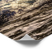 Paarden Stallion op Beach Foto Natuur Wall Poster (Hoek)