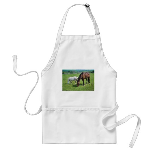 Paarden Standaard Schort (Voorkant)