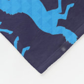 Paarden Sterrennacht Fleece Blanket Deken (Hoek)