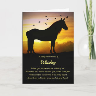 Paarden Sympathie Spirituele paarden Naam Kaart