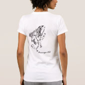 Paarden T-shirt (Achterkant)