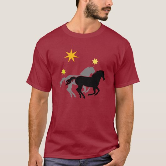 Paarden T-shirt (Voorkant)