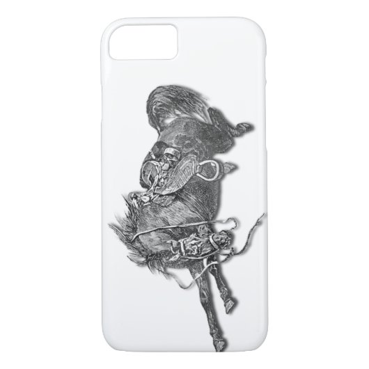 paarden telefoonnummers gepersonaliseerde paardenf Case-Mate iPhone case (Achterkant)