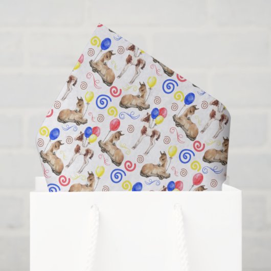 Paarden Tissue Papier (Cadeauzakje)